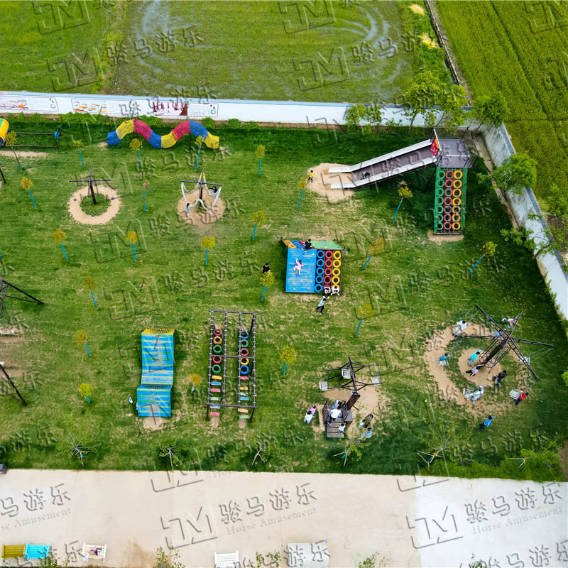 兒童戶外無動(dòng)力游樂場